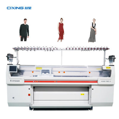 qualité  CIXING flat flat knitting machine and industrial sweater knitting machine sale with 72 inch usine