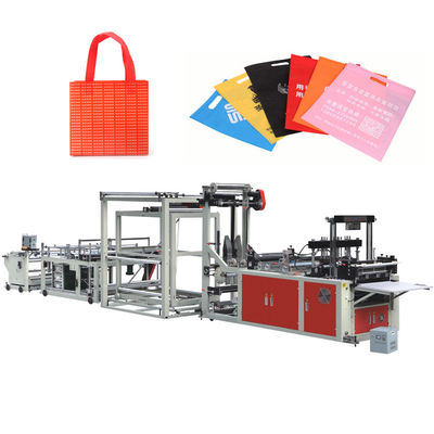 qualité  F600 Non Woven Fabric Vest Bag Making Machine With Auto Punching usine